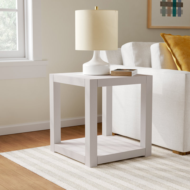 Birch Lane™ Rosalie Floor Shelf End Table with Storage Wayfair
